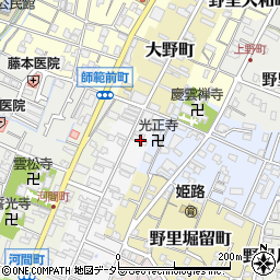 兵庫県姫路市野里寺町50周辺の地図