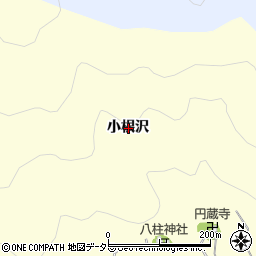 愛知県豊川市御津町金野小根沢周辺の地図