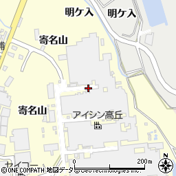 愛知県西尾市吉良町瀬戸長坂周辺の地図