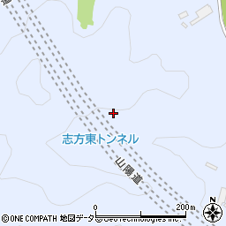 志方東トンネル周辺の地図