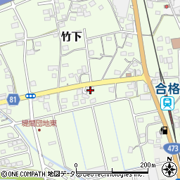 静岡県島田市竹下347周辺の地図