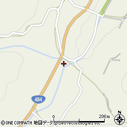 岡山県加賀郡吉備中央町湯山2312周辺の地図