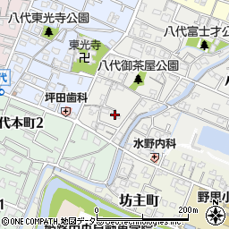 兵庫県姫路市八代382周辺の地図
