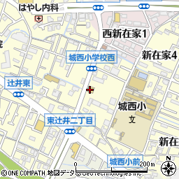ジョイフル 姫路新在家店周辺の地図