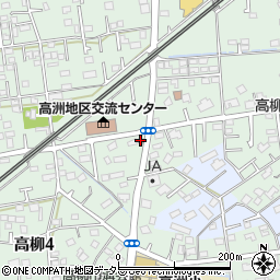 藤枝警察署高洲交番周辺の地図