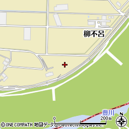 愛知県豊川市豊津町（上川原）周辺の地図