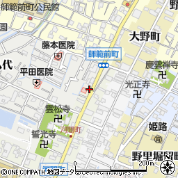 梅田耳鼻咽喉科医院周辺の地図