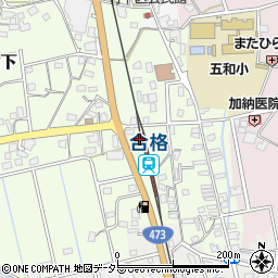 静岡県島田市竹下442周辺の地図