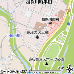 高圧ガス工業株式会社　播磨工場周辺の地図