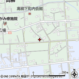 静岡県藤枝市高柳1780周辺の地図