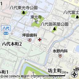 兵庫県姫路市八代451周辺の地図