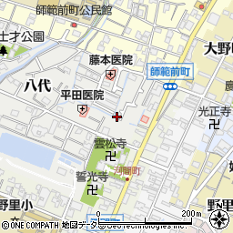 兵庫県姫路市八代720-13周辺の地図