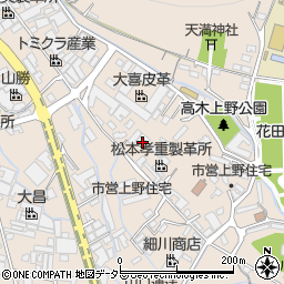 兵庫県姫路市花田町高木288周辺の地図