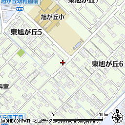 ＮＴＴ旭ヶ丘社宅周辺の地図