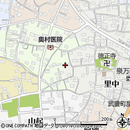 愛知県知多郡武豊町里中105周辺の地図