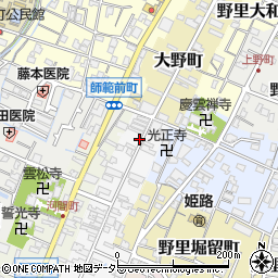 兵庫県姫路市野里寺町5周辺の地図