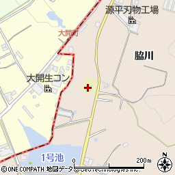兵庫県三木市加佐草荷野1251周辺の地図