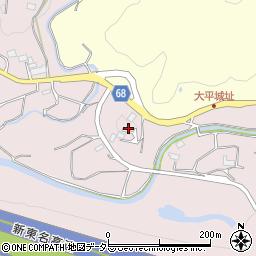 静岡県浜松市浜名区大平139周辺の地図