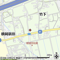 静岡県島田市竹下241周辺の地図