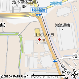 ＪＡ全農京都山城農機整備センター周辺の地図