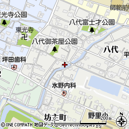 兵庫県姫路市八代373周辺の地図