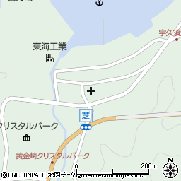 静岡県賀茂郡西伊豆町宇久須芝周辺の地図