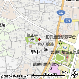 愛知県知多郡武豊町里中89周辺の地図