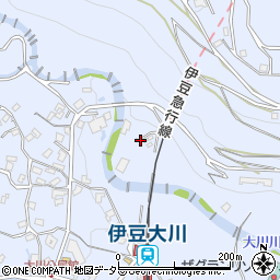 大川温泉周辺の地図