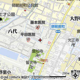 兵庫県姫路市八代720-12周辺の地図