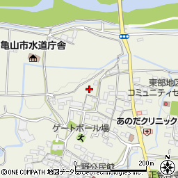 三重県亀山市阿野田町1710周辺の地図