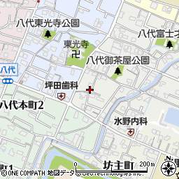 兵庫県姫路市八代445周辺の地図