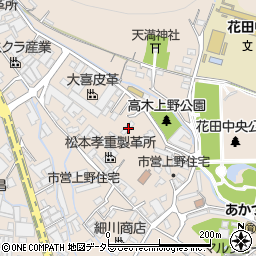 兵庫県姫路市花田町高木292周辺の地図
