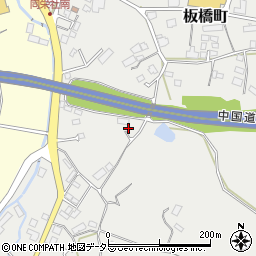 広島県庄原市板橋町342周辺の地図