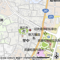 愛知県武豊町（知多郡）里中周辺の地図