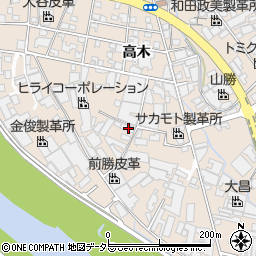兵庫県姫路市花田町高木56周辺の地図