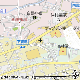 日産プリンス静岡藤枝中古車センター周辺の地図