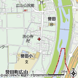 兵庫県たつの市誉田町広山463-4周辺の地図