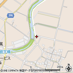兵庫県姫路市飾東町塩崎274周辺の地図