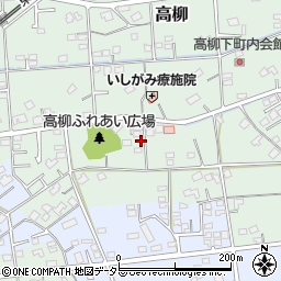 静岡県藤枝市高柳1489-2周辺の地図