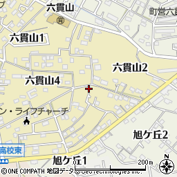 愛知県知多郡武豊町六貫山3丁目30周辺の地図
