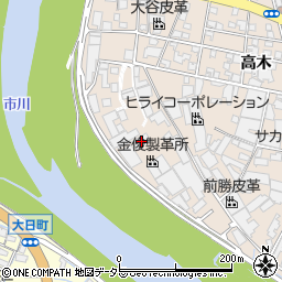 兵庫県姫路市花田町高木335周辺の地図