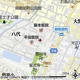 兵庫県姫路市八代736周辺の地図