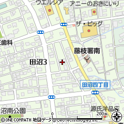 静岡県教職員互助組合　志太支部周辺の地図