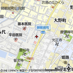 兵庫県姫路市八代724周辺の地図