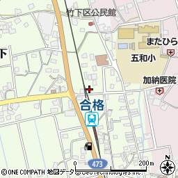 牧野商店周辺の地図