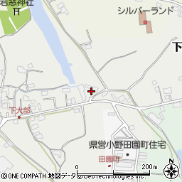 兵庫県小野市下大部町902周辺の地図