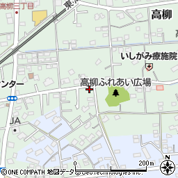 静岡県藤枝市高柳1410周辺の地図