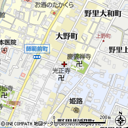 兵庫県姫路市大野町1周辺の地図