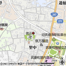 愛知県知多郡武豊町里中122-1周辺の地図