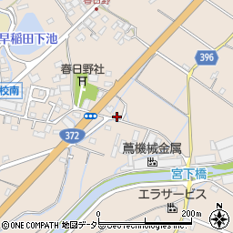 兵庫県姫路市飾東町塩崎691周辺の地図